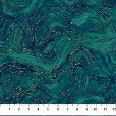 Midas Touch DM26935-68 wave teal